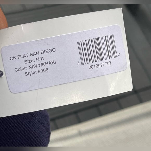 DBA Athletic Wear Men’s Embroidered San Diego Navy & Khaki Baseball Hat Size S - Picture 8 of 8